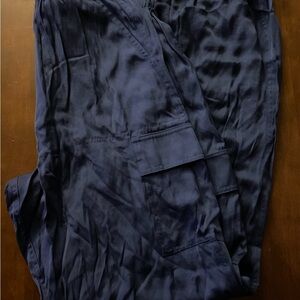 PINK by Victoria's Secret Women’s Satin Parachute Pants Size Small Tall